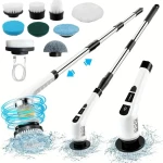 9w1 SZCZOTKA ELEKTRYCZNA DO CZYSZCZENIA DELUXE OBROTOWA FUG KAFLI MOP