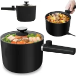 GARNEK ELEKTRYCZNY TURYSTYCZNY MINI DO GOTOWANIA KUCHENKA ELEKTRYCZNA NIEPRZYWIERAJĄCA 1,5L